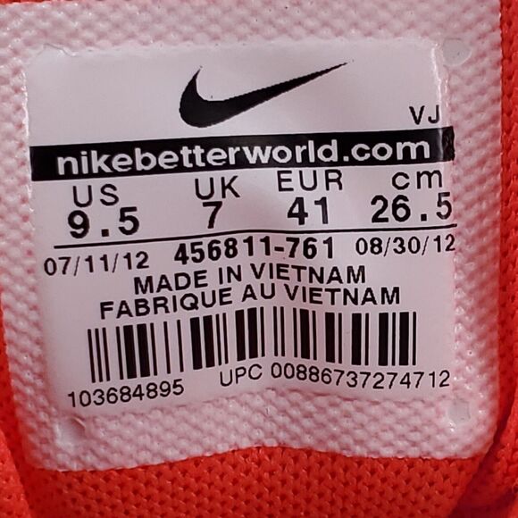 Nike Zoom Rival S Athletic Track And Field Shoe Women Size 9.5 456811-761 Yellow - Picture 9 of 9